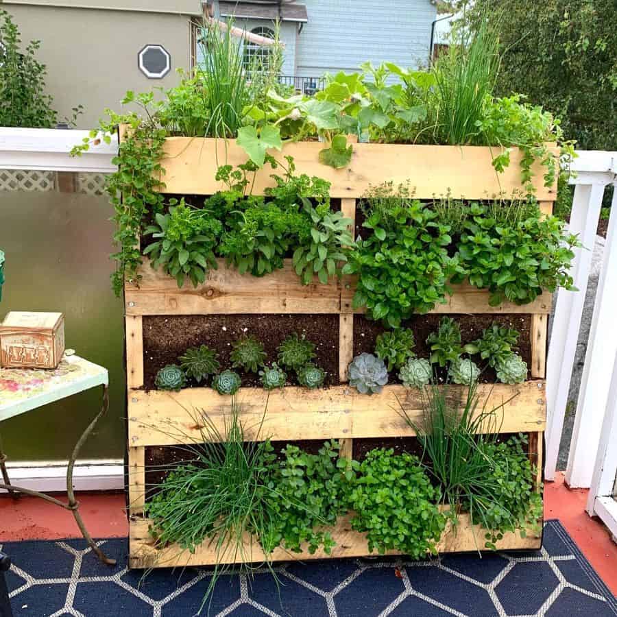 Herb Pallet Garden Ideas