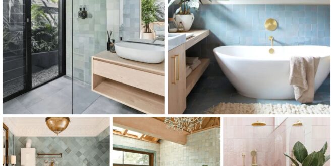 Trendy Zellige Tile Bathroom Decor Ideas – TopsDecor.com