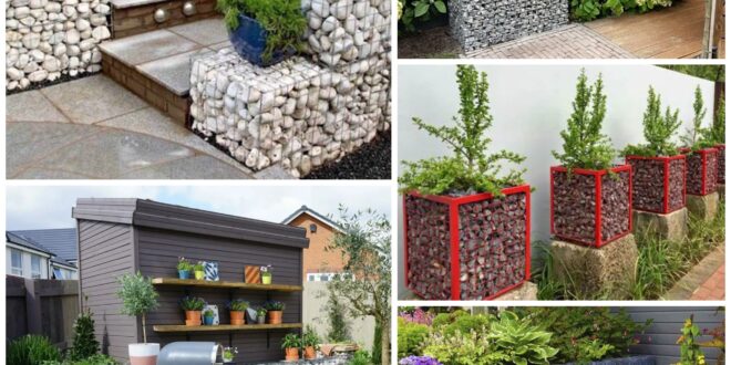 Gorgeous Gabion Ideas For Backyards – Topsdecor.com