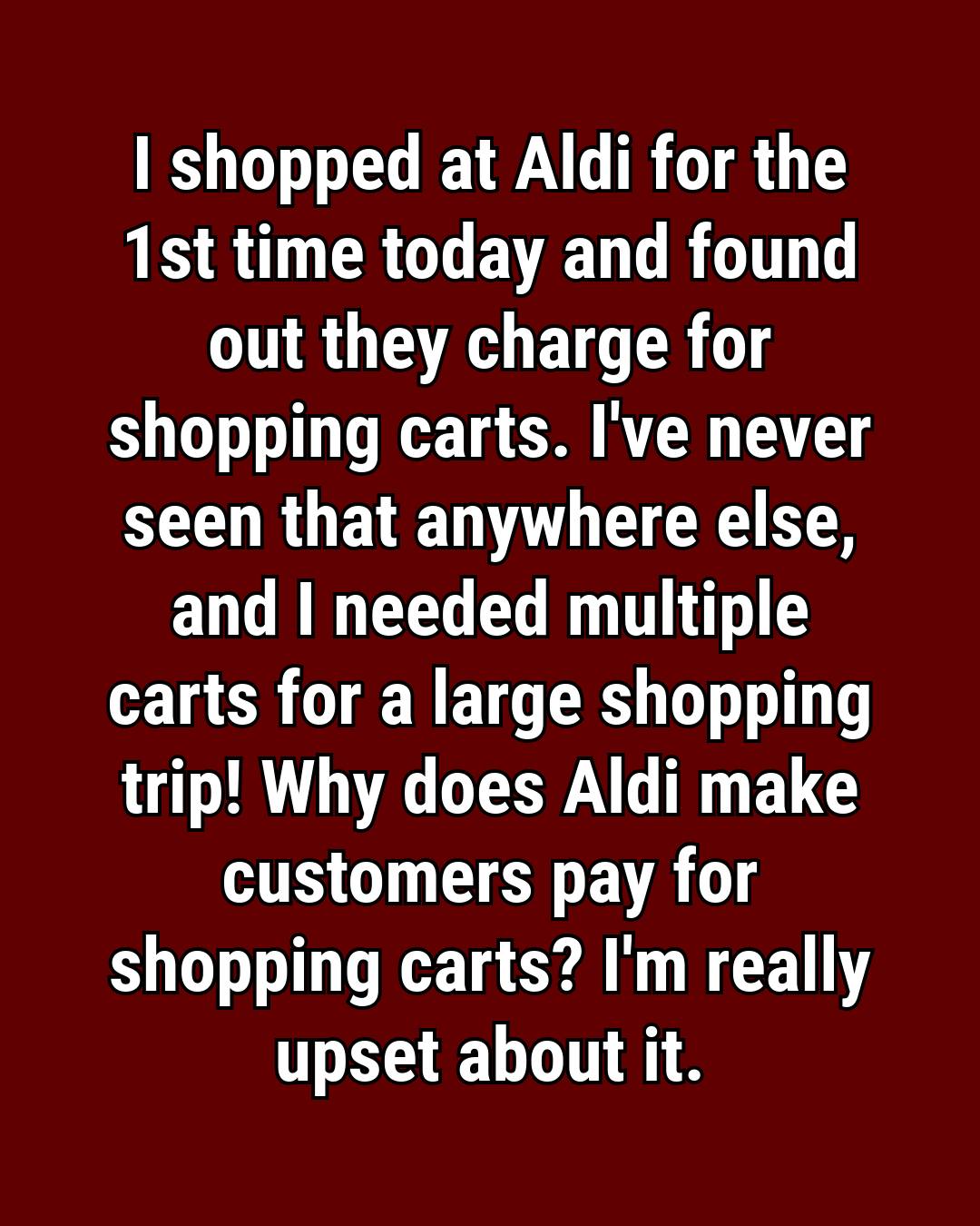 Why Aldi Charges for Shopping Carts — And How It Actually Saves You Money