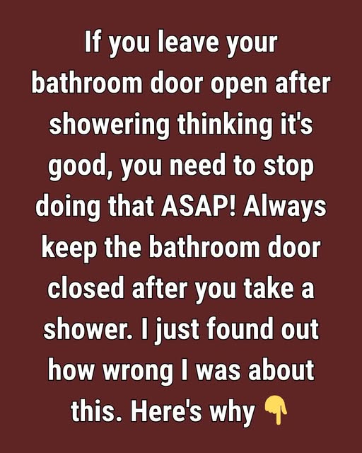 Bathroom Door Debate: Should You Leave It Open or Closed After a Shower?