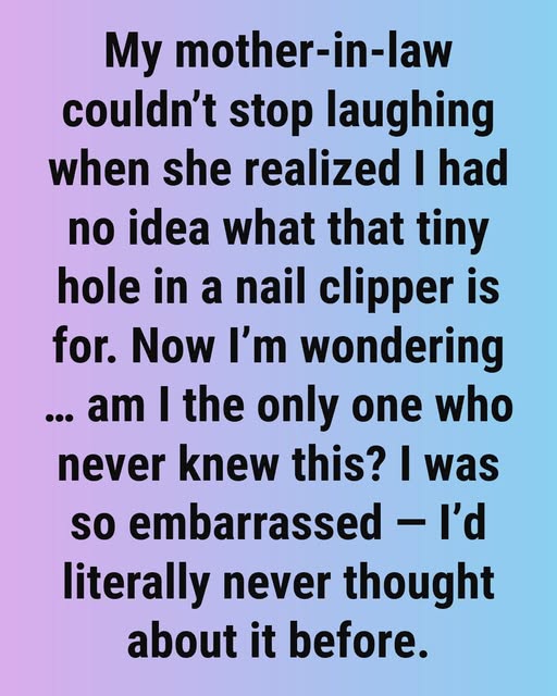 The Real Reason Nail Clippers Have That Tiny Hole