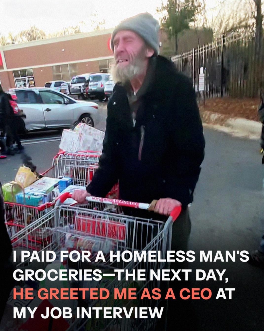How Helping a Homeless Man Turned Into a Life-Changing Experience