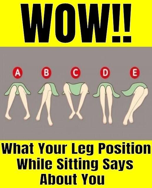 What Your Sitting Position Might Reveal About Your Personality