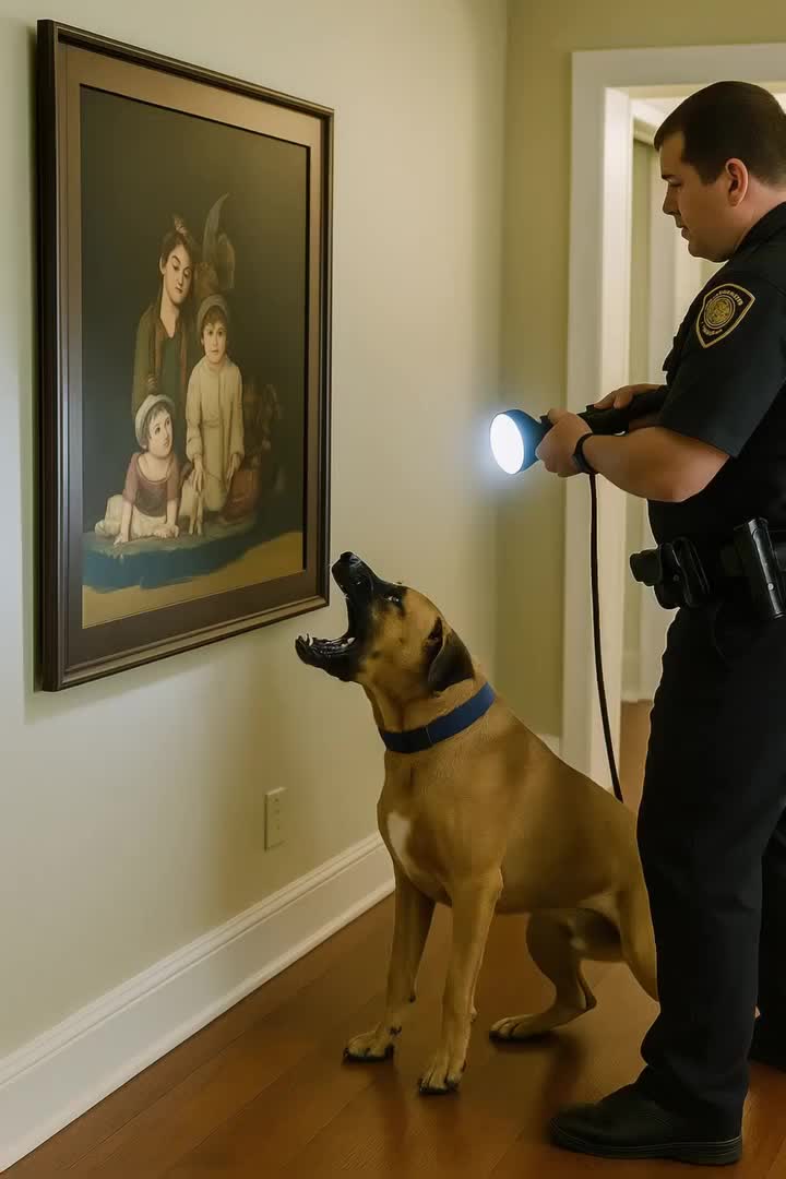 The Dog and the Hidden Painting Secret