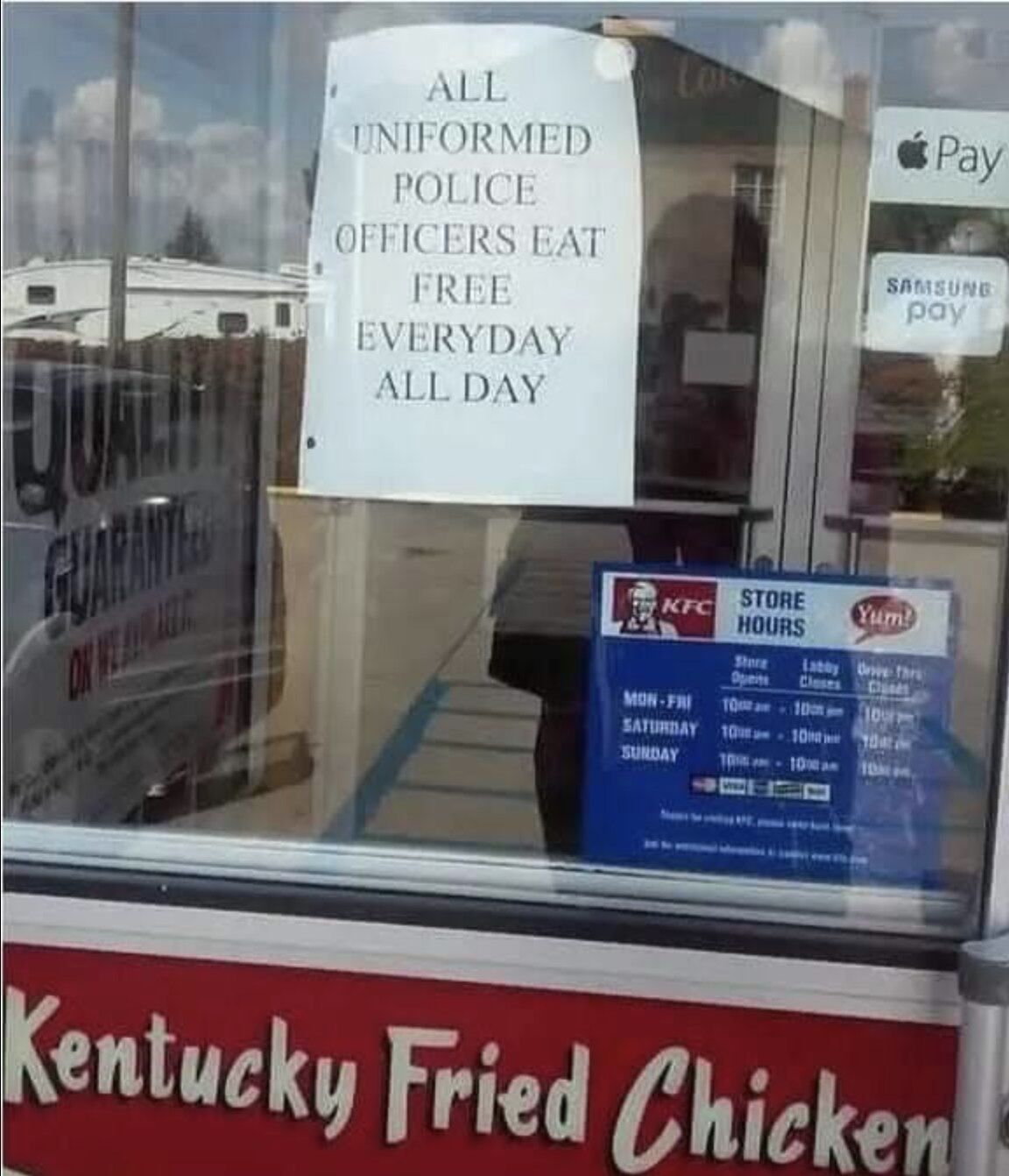 Door Sign Draws Customer Concerns, and Restaurant Chooses to Keep It