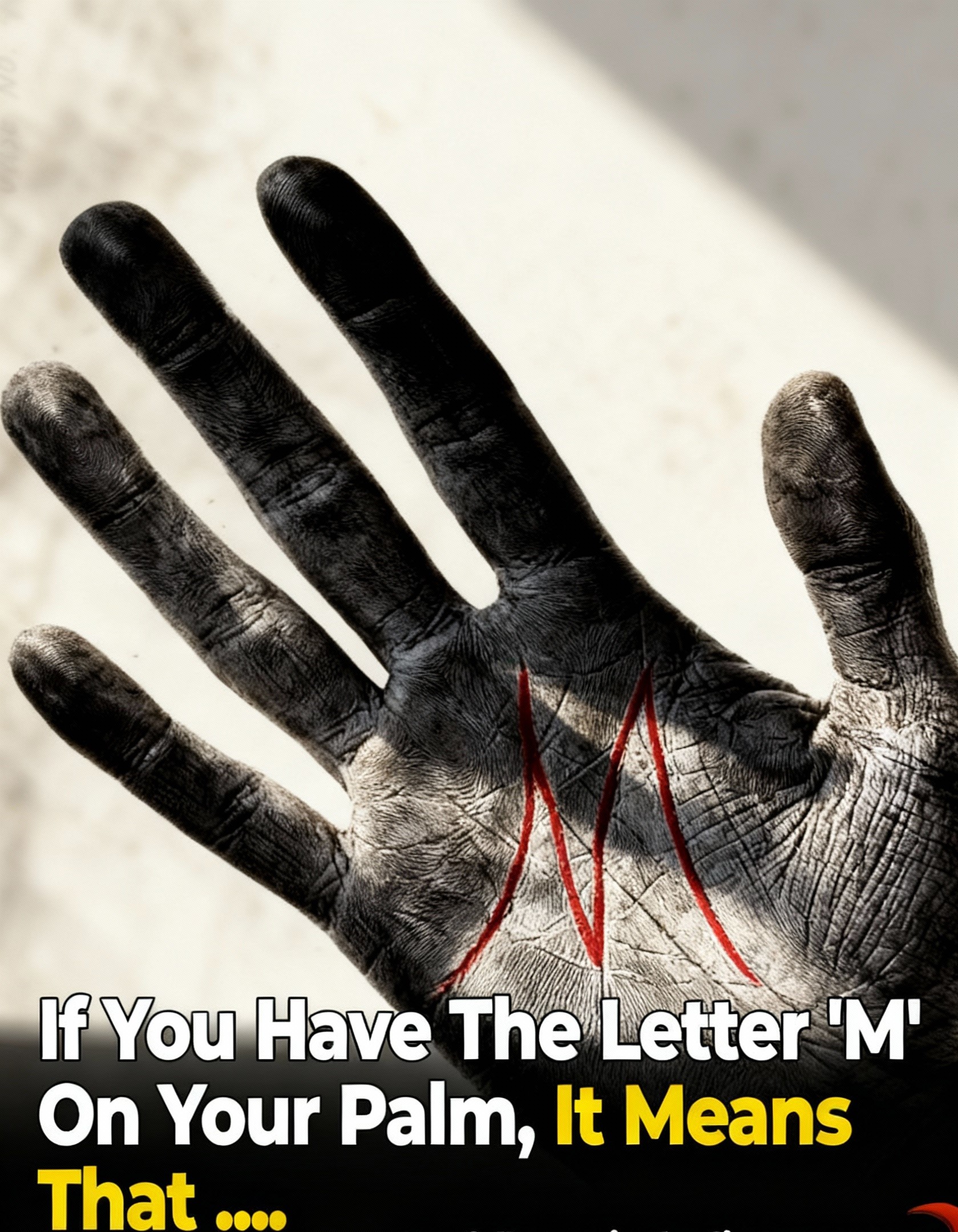 If You Have the Letter ‘M’ on Your Palm, Some Believe It May Hold a Unique Meaning