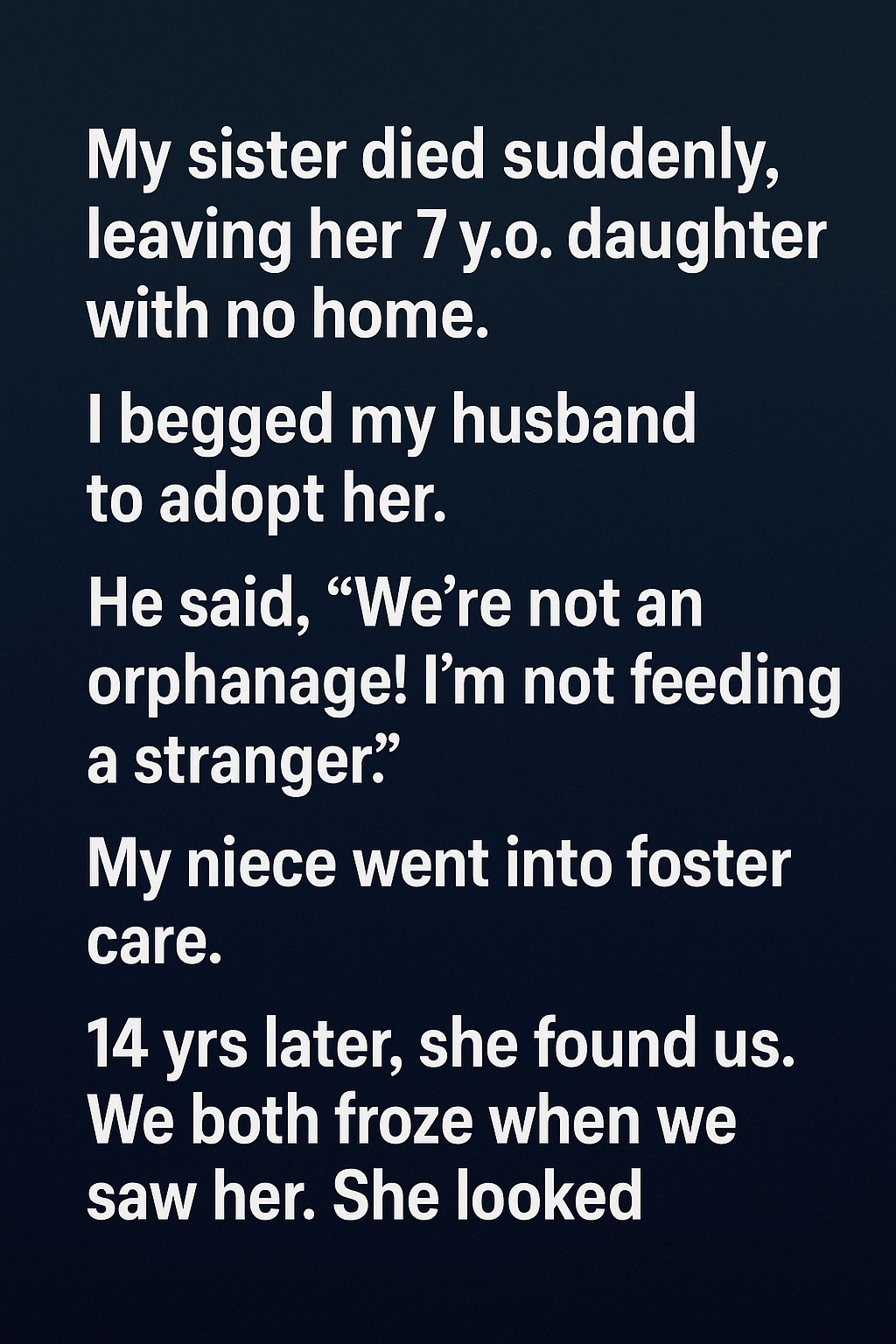 A Journey of Grace: Reuniting With My Niece After Years in Foster Care