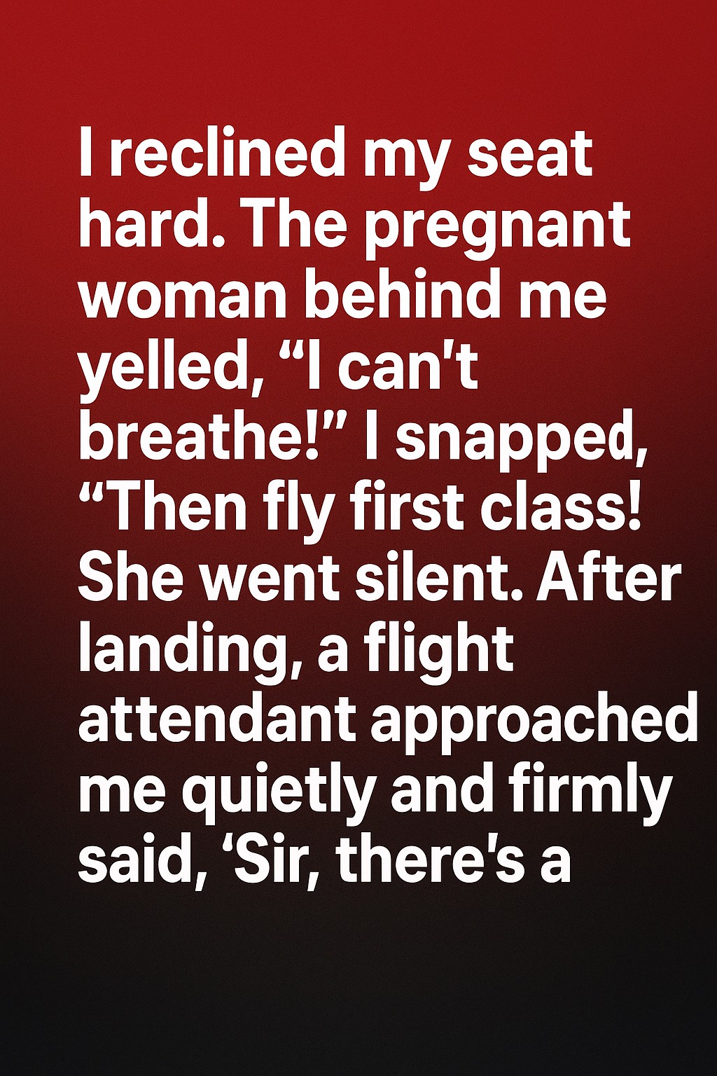 How a Simple Flight Taught Me the Real Meaning of Kindness and Empathy