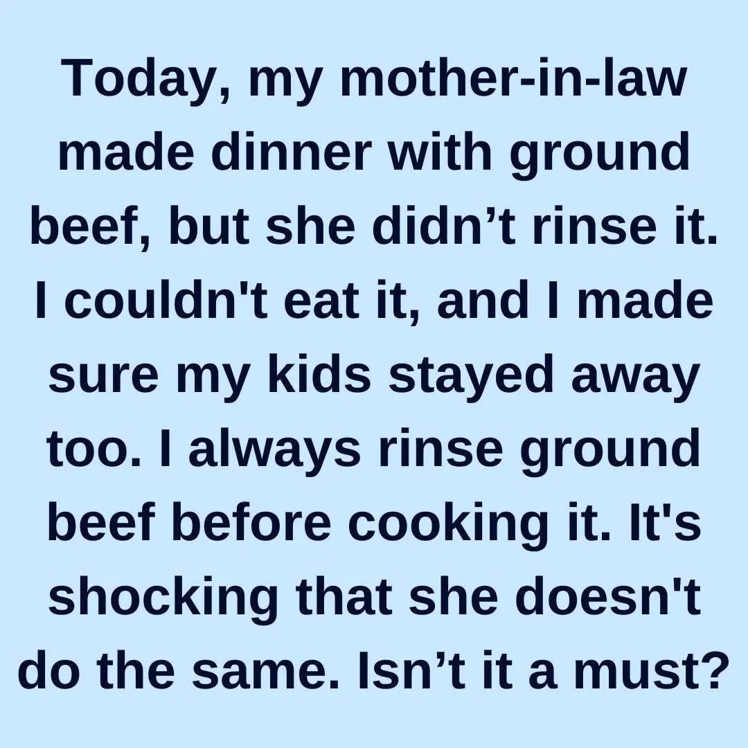 The Ground Beef Debate: Why Experts Recommend Not Rinsing Meat — and What to Do Instead