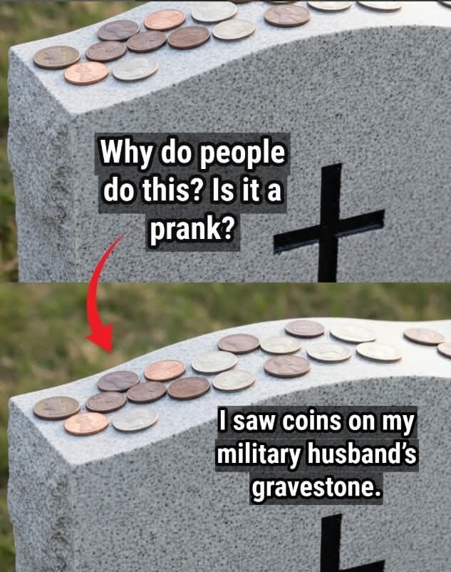 The Meaning Behind Leaving Coins on Gravestones — A Quiet Gesture of Honor and Respect
