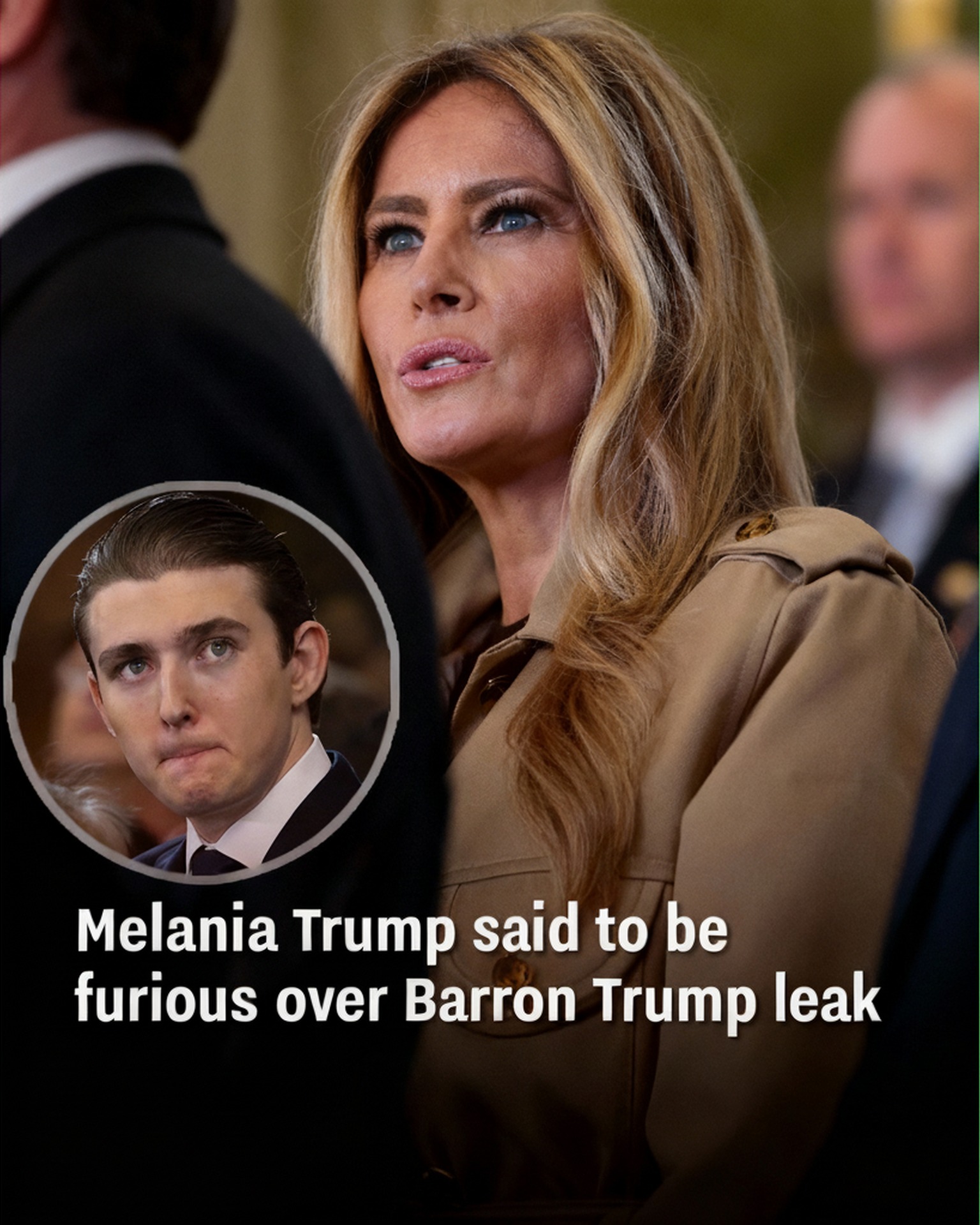 Melania Trump Responds to Recent Mentions of Barron