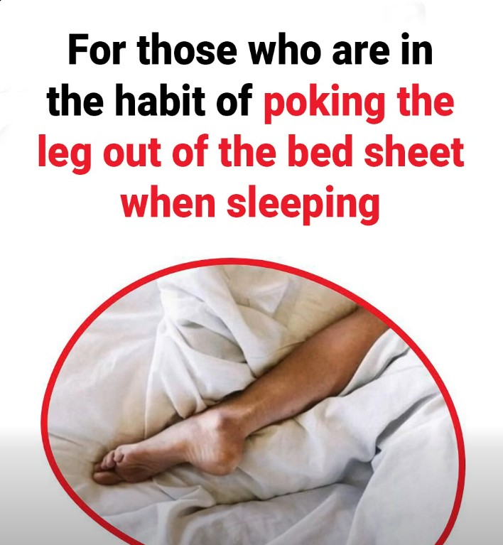 Why Many People Sleep Better With One Foot Out — What Science Says