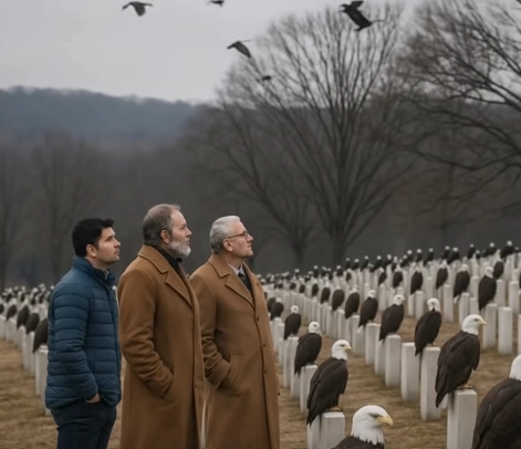 When Eagles Honored the Fallen — The Unforgettable Moment Nature Fell Silent in Tribute