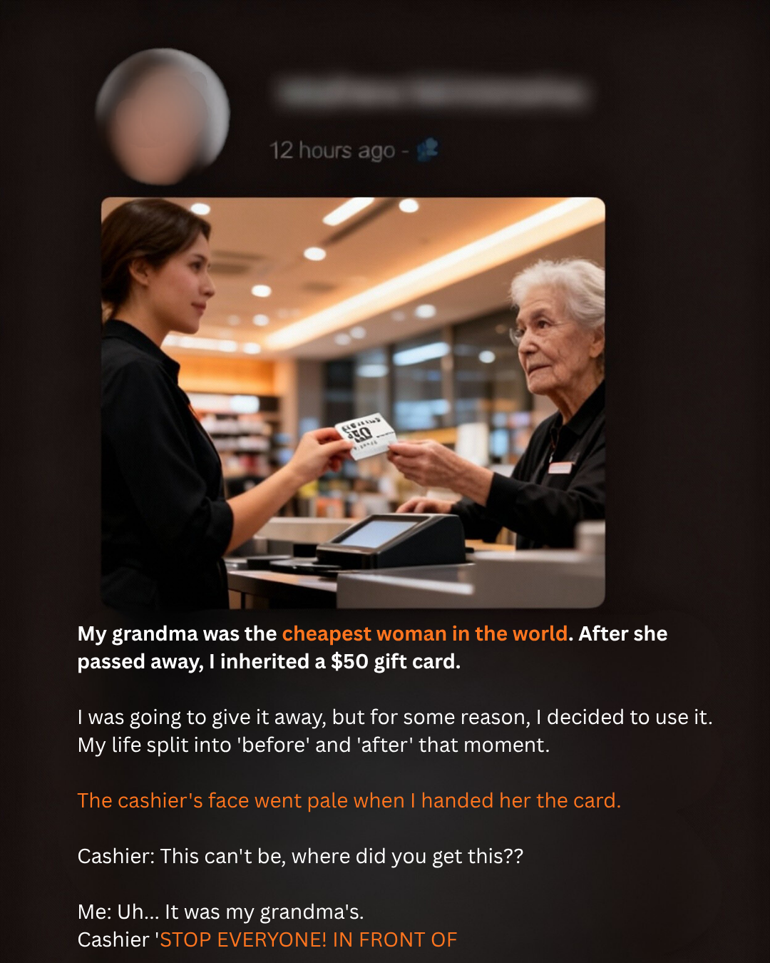How a $50 Gift Card Helped Me Understand My Grandma’s Love