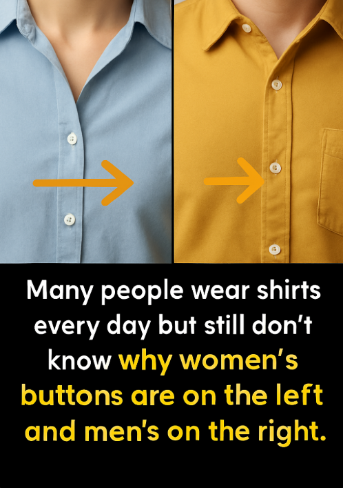 The Unexpected Story Behind Why Women’s Shirts Button Differently