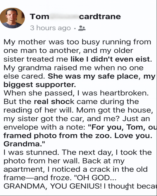 A Special Photo From My Grandma That Became a Meaningful Memory