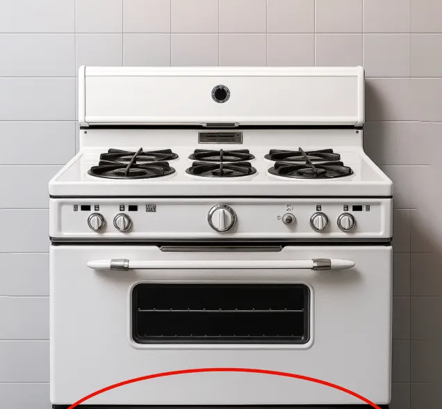 The Hidden Purpose of the Drawer Beneath Your Stove