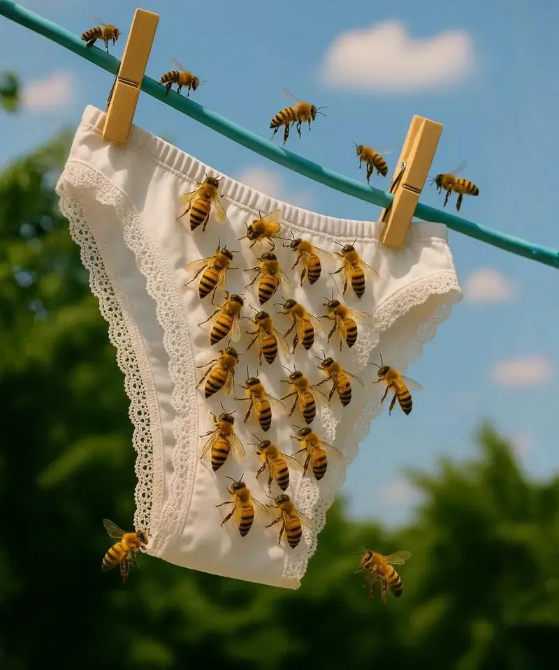 Why Bees Are Sometimes Attracted to Laundry and Outdoor Clothing