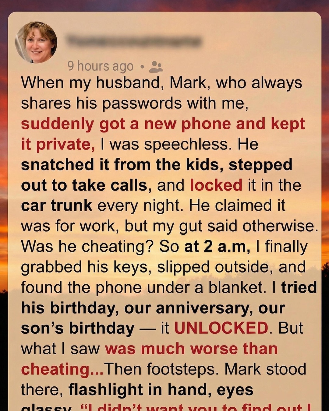 The Night I Came to Understand My Husband’s Private Actions