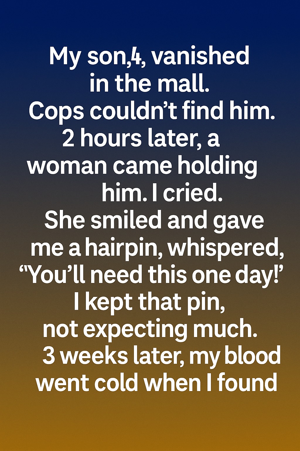 The Unexpected Hairpin a Stranger Gave Me — and Why It Meant So Much