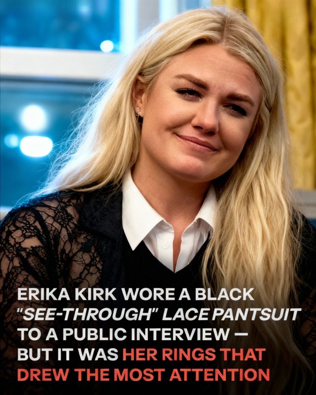 Erika Kirk’s Striking Pantsuit Caught Attention — but Her Message Resonated Even More