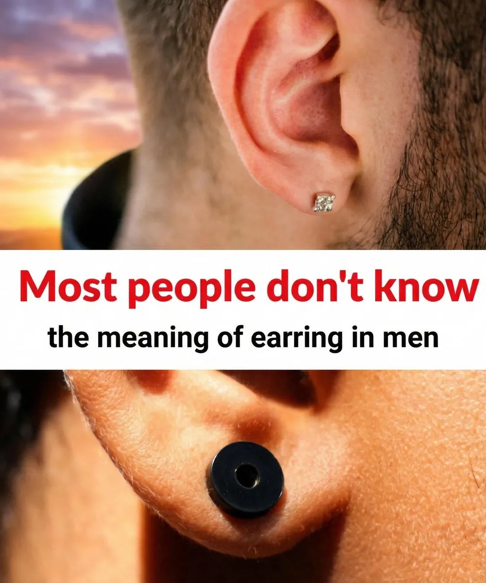 What Men’s Earrings Can Say About Style, Identity, and Tradition
