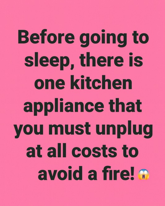 A Simple Kitchen Safety Habit Many People Forget Before Bed