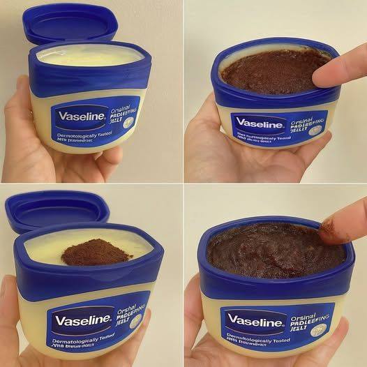 A Gentle Skincare Tip Using Coffee and Petroleum Jelly for Dry Skin