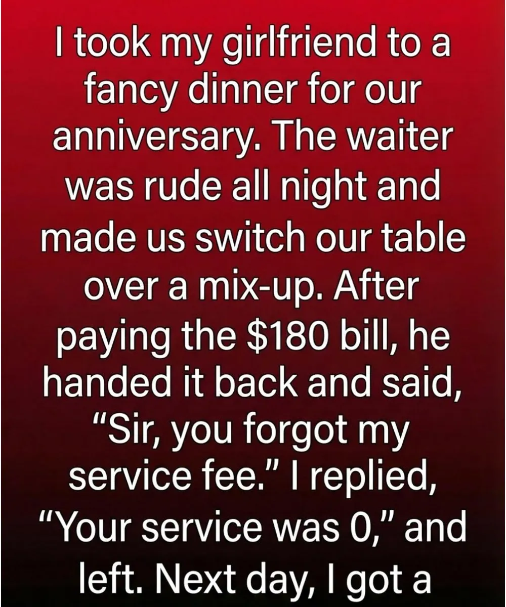 The True Cost of Disrespect and What a Meaningful Anniversary Revealed About Dignity