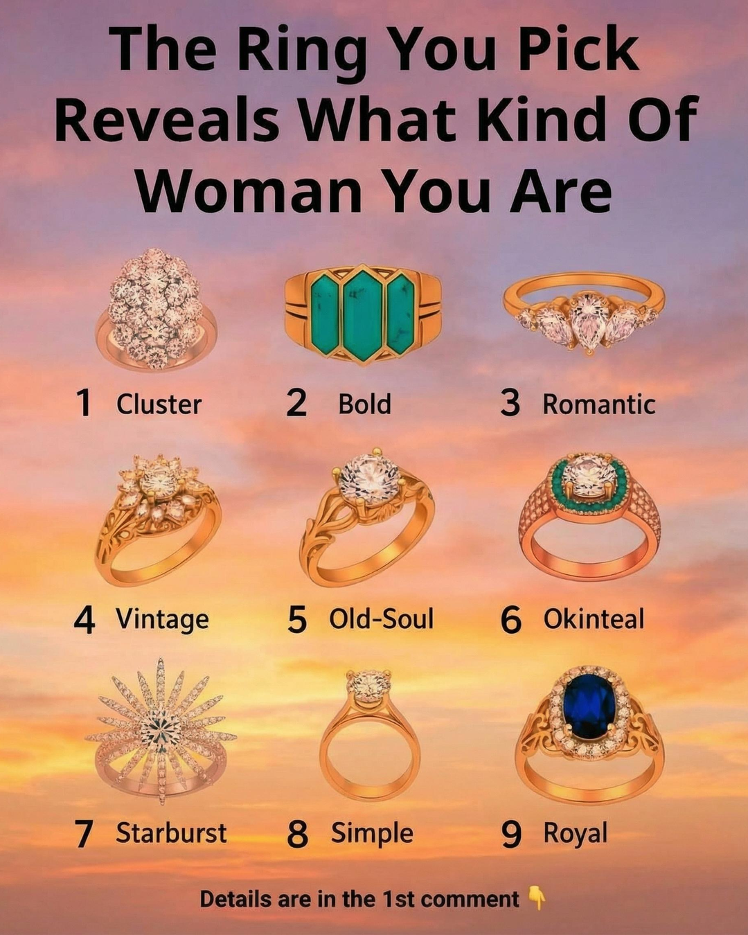 The Ring You Choose and What It May Say About Personal Style and Preference