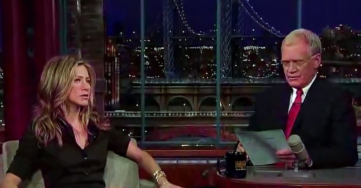 Jennifer Aniston’s Uncomfortable Moment During an Interview with David Letterman
