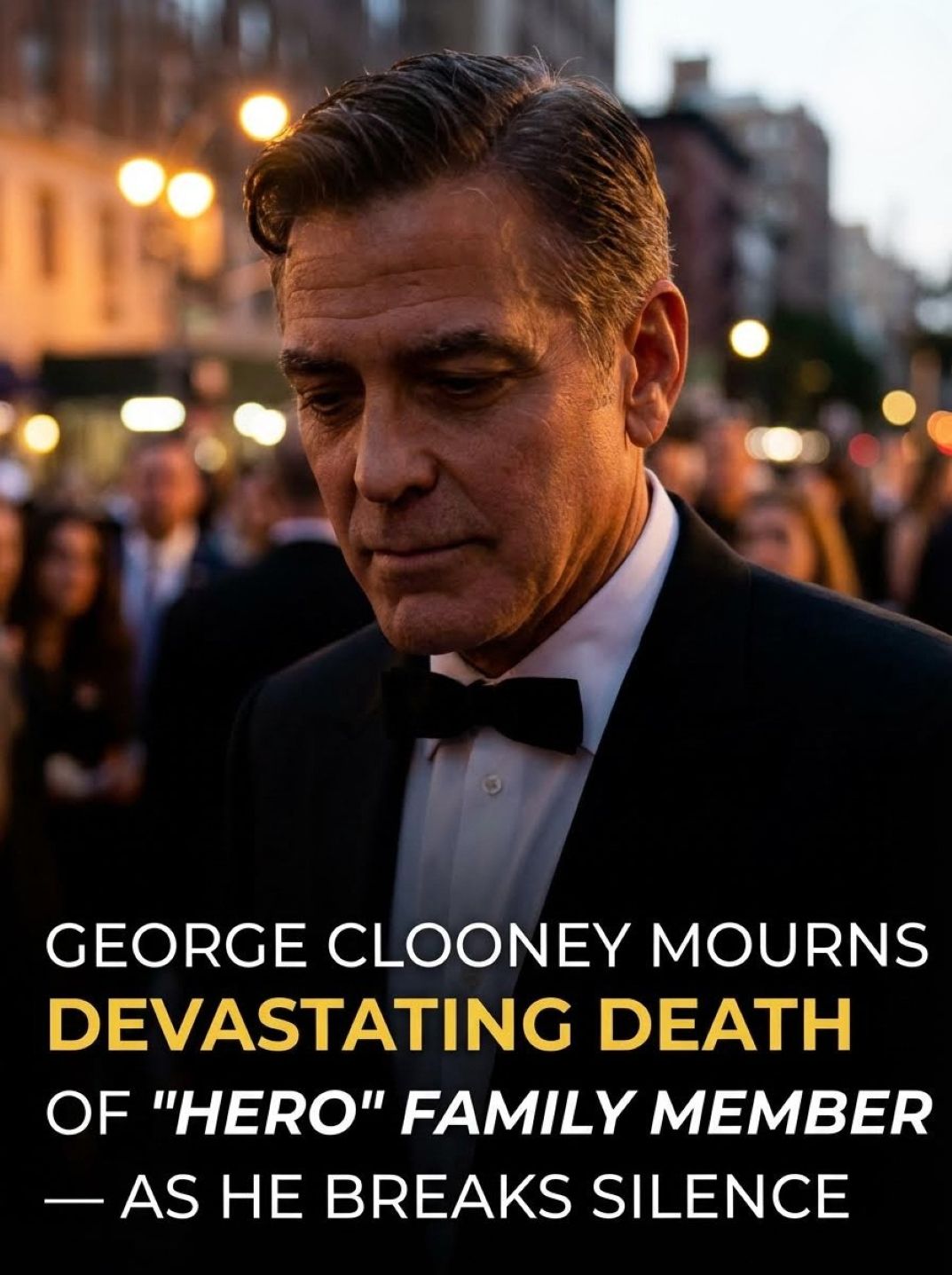 George Clooney Honors the Memory of a Cherished Family Member