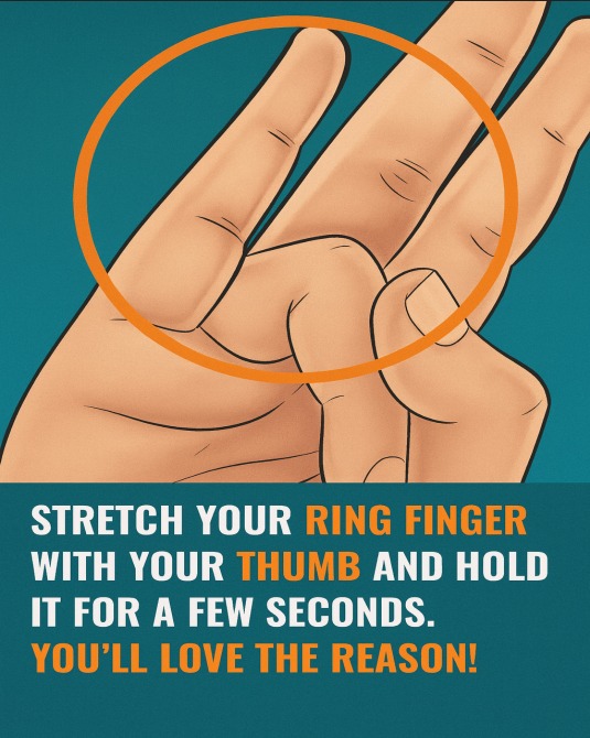 How a Simple Ring Finger Stretch May Help Ease Everyday Discomfort