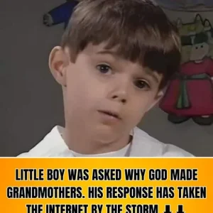 A Young Boy’s Thoughtful Response About Grandmothers Captures Widespread Attention