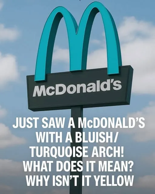 Why a McDonald’s in Arizona Features Turquoise Arches Instead of the Classic Gold