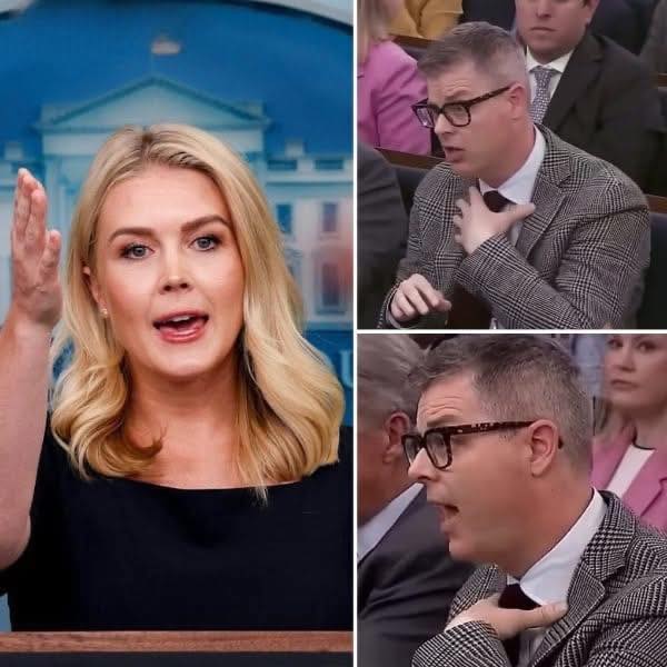 Karoline Leavitt Addresses Tariff Policy During a Heated Press Briefing