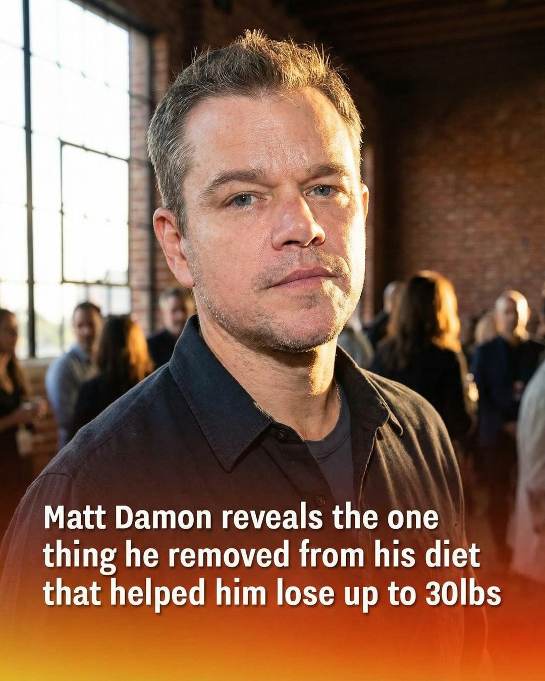 Matt Damon Shares a Diet Change That Supported His Fitness Goals
