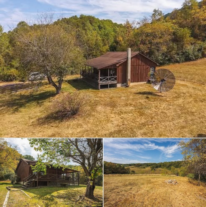 Mountain Cabin on 36 Acres Set for Auction in Virginia