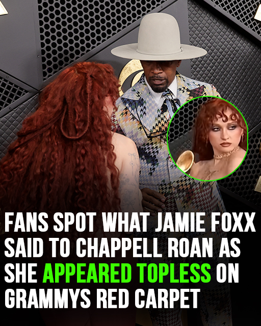 What Jamie Foxx Said to Chappell Roan During Her Appearance on the Grammys Red Carpet