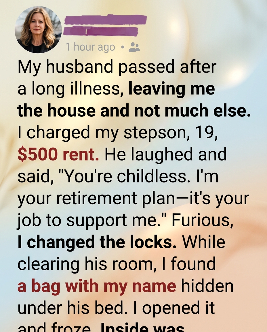 After My Husband Passed Away, I Asked My Stepson for Financial Help — What I Discovered Changed Everything