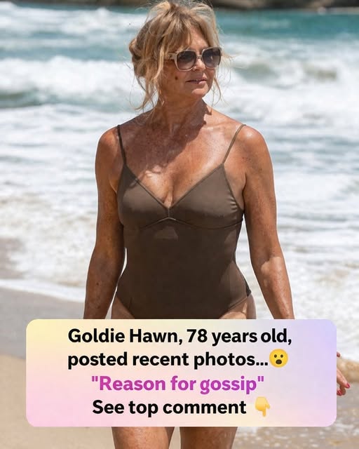 Goldie Hawn Vacation Photos in Swimsuit Draw Widespread Attention