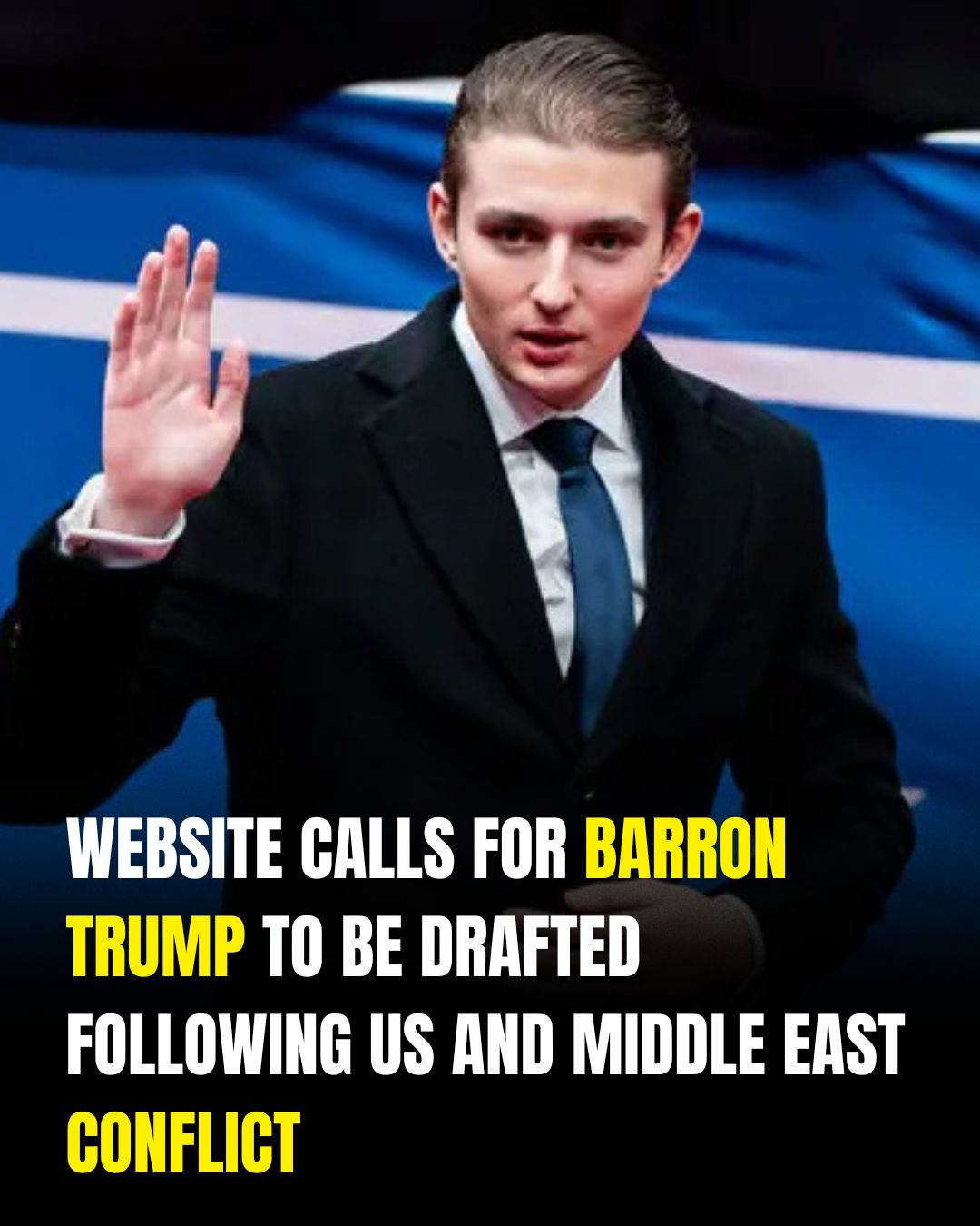 Satirical Website Referencing Barron Trump Draws Attention During Period of Global Tension