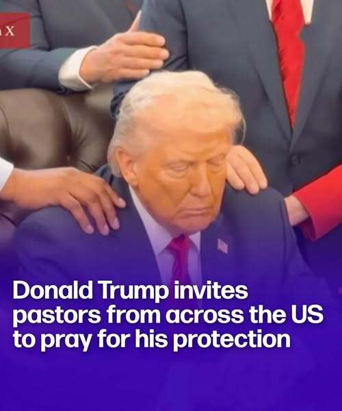 Trump Invites Pastors Across the U.S. to Join in Prayer for His Protection