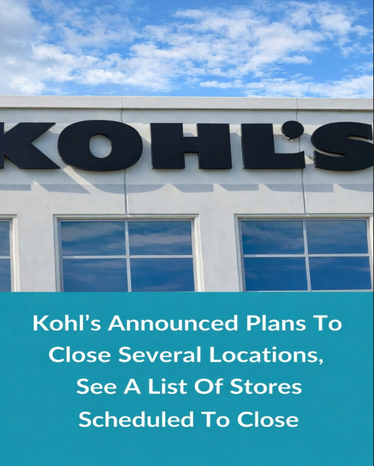 Kohl’s Announces 27 Store Closures as Part of Company Restructuring
