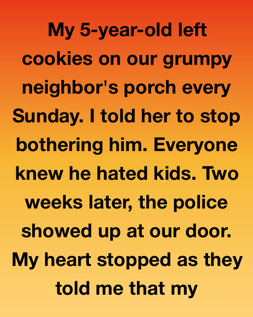 My Daughter Started Leaving Cookies for Our Neighbor Each Week—What Happened Next Was Unexpected but Meaningful