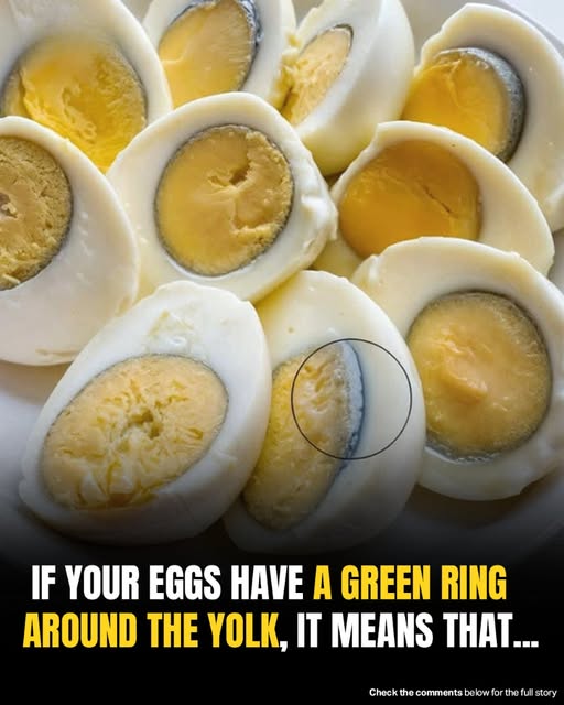 What Causes the Green Ring Around Hard-Boiled Egg Yolks?