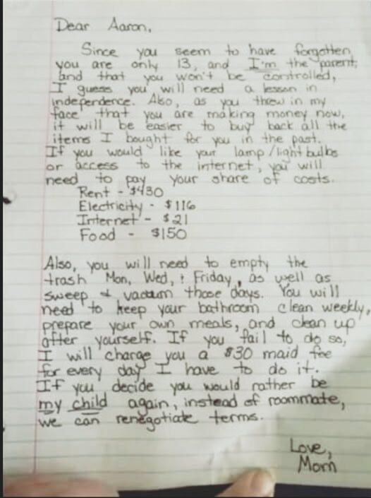 Mother’s Thoughtful Message to Her Son Draws Attention Online