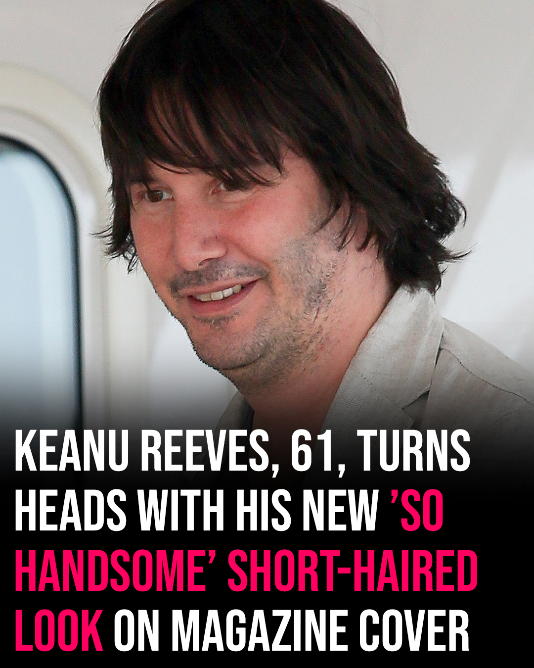Keanu Reeves Debuts a Refreshed Look, Drawing Attention from Fans