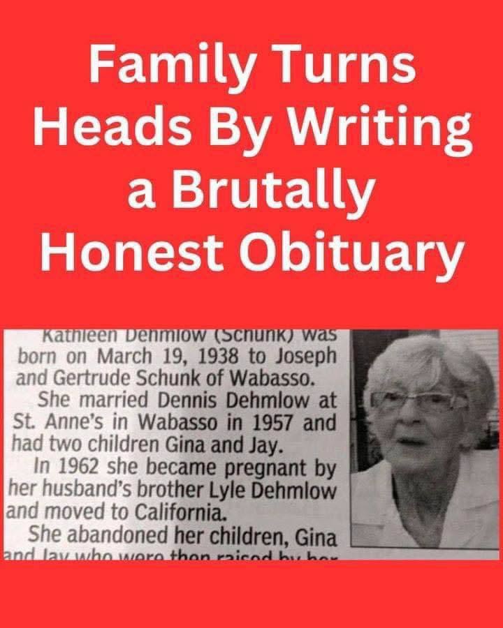 A Minnesota Obituary Sparks Conversation About Honesty and Remembrance